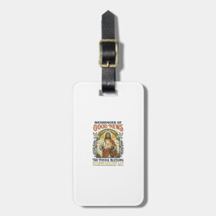 Étiquette À Bagage Chemise de livraison de facteur Jésus Foi basée su