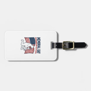 Étiquette À Bagage Chemise de soldat patriotique des héros tombés du 