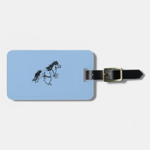 Étiquette À Bagage Cheval islandais