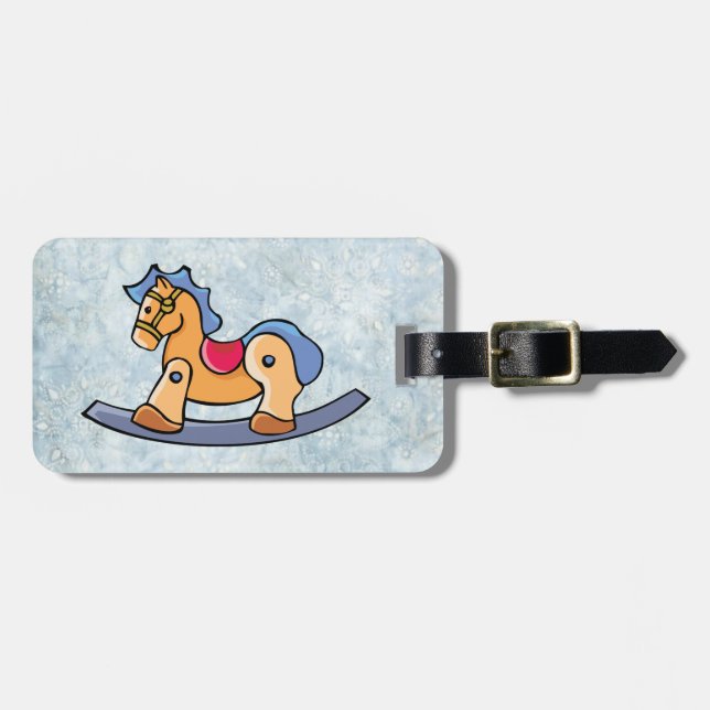 Étiquette À Bagage Cheval Rocking Toy (Devant horizontal)