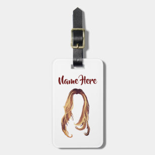 Étiquette À Bagage Cheveux