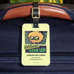 Étiquette À Bagage Chibi Cat Noir n'abandonne jamais