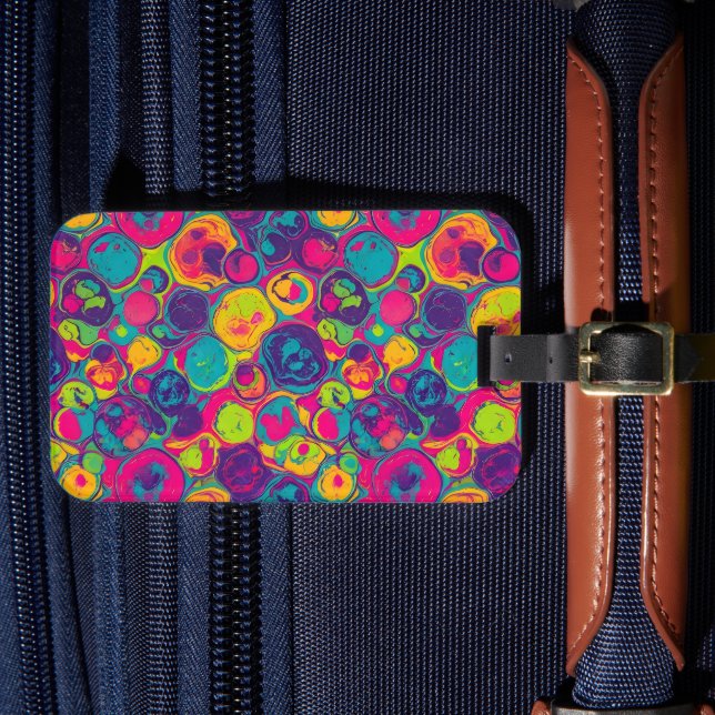 Étiquette À Bagage Chic multicolore (Insitu Rectoal 4)