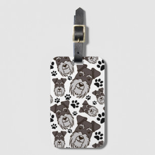 Étiquette À Bagage Chien à chiots de marionnette de la série Sweet St