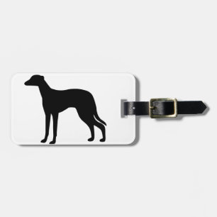 Étiquette À Bagage Chien de lévrier