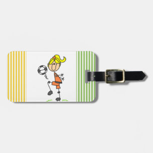 Étiquette À Bagage Chiffre blond cadeaux de bâton de fille de