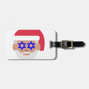 Étiquette À Bagage christmukah santa claus emoji