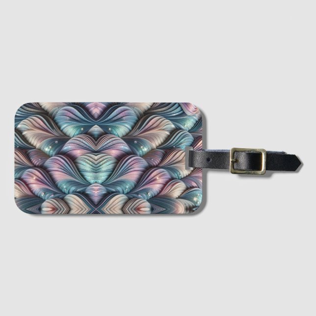 Étiquette À Bagage Chuchotements de Sirène (Devant Horizontal)