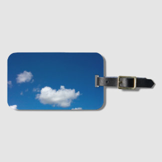 Étiquette À Bagage Ciel bleu soleil