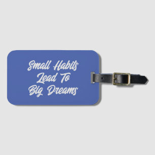 Étiquette À Bagage Citation de texte inspirationnel cool Hommes