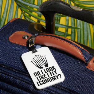 Étiquette À Bagage Citation de voyageur drôle : ai-je l'air de voyage