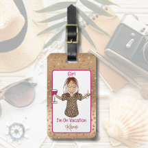 Citation drôle Femme Dessin animé Vacances Amuseme