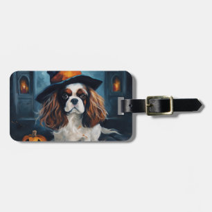 Étiquette À Bagage Citrouilles Halloween Épouvantables Cavalier King