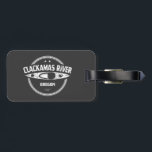 Étiquette À Bagage Clackamas River Oregon Kayak<br><div class="desc">La rivière Clackamas est située à l'ouest de la chaîne Cascade et au sud de la gorge Columbia River dans le nord de l'Oregon et va de Big Spring (zone de sources) à Big Cliff, juste au sud de la ville d'Estacada. La région la plus pittoresque est entièrement située dans...</div>