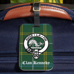 Étiquette À Bagage Clan Kennedy