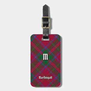 Étiquette À Bagage Clan MacDougall Tartan