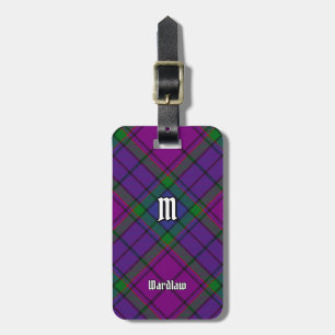 Étiquette À Bagage Clan Wardlaw Tartan