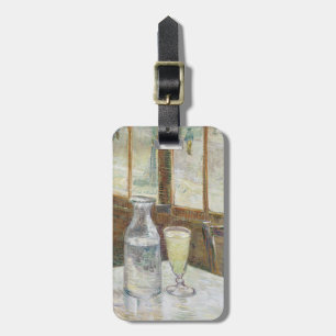 Étiquette À Bagage Classique Van Gogh Café Paris Absinthe Art