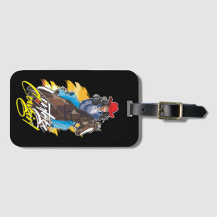 Étiquette À Bagage Classique vintage Rodéo Girl