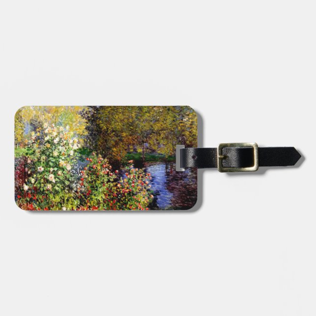 Étiquette À Bagage Claude Monet A (Devant horizontal)