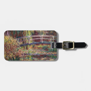 Étiquette À Bagage Claude Monet - Bassin aux nymphéas, harmonie rose