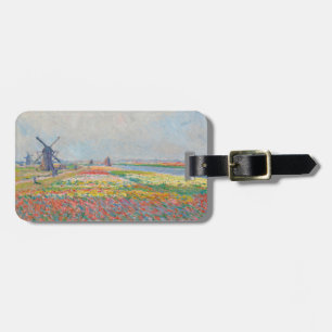 Étiquette À Bagage Claude Monet - Champs de tulipes près de La Haye