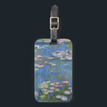 Étiquette À Bagage Claude Monet // Nappes d'eau<br><div class="desc">Water Lilies est une série d'environ 250 peintures à l'huile réalisées par l'impressionniste Claude Monet (1840-1926). Les peintures représentent le jardin fleuri de Monet à Giverny et ont été l'objet principal de la production artistique de Monet pendant les dernières trente années de sa vie. Cette reproduction est haute résolution et...</div>