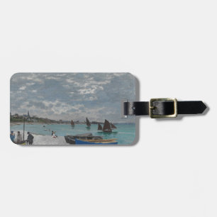 Étiquette À Bagage Claude Monet Sky Clouds Bateaux Bateaux Bateaux Me