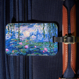 Étiquette À Bagage Claude Monet - Water Lilies, 1919,