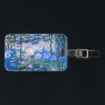 Étiquette À Bagage Claude Monet - Water Lilies, 1919,<br><div class="desc">Célèbre peinture de Water Lilies,  1919,  par Claude Monet</div>