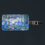 Étiquette À Bagage Claude Monet - Water Lilies, 1919,<br><div class="desc">Célèbre peinture de Water Lilies,  1919,  par Claude Monet</div>