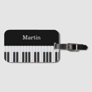 Étiquette À Bagage Clavier pour piano