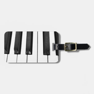 Étiquette À Bagage Clés de piano