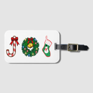 Étiquette À Bagage Clochettes de bonbons de Noël Couronne de l'homme