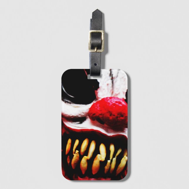 Étiquette À Bagage Clown 1 bc ltcna (Devant Vertical)