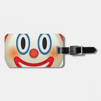 Étiquette À Bagage Clown fou Emoji