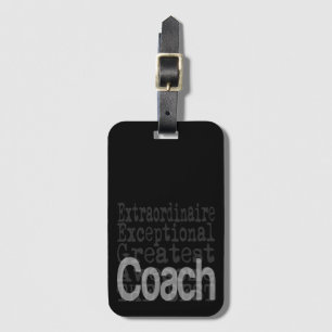 Étiquette À Bagage Coach Extraordinaire