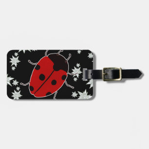 ÉTIQUETTE À BAGAGE COCCINELLE