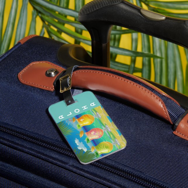 Étiquette À Bagage Cocktail (Insitu Rectoal 1)