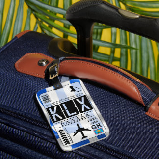 Étiquette À Bagage Code aéroport de Kalamata KLX