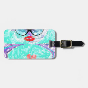 Étiquette À Bagage Coeur parfait