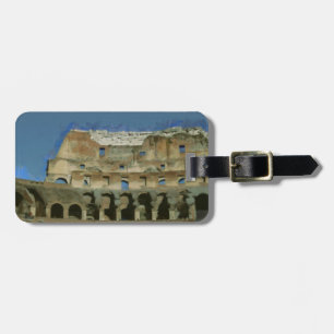 Étiquette À Bagage Colisée, Rome