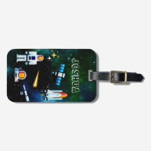 Collage de l'astronaute amusant personnalisé