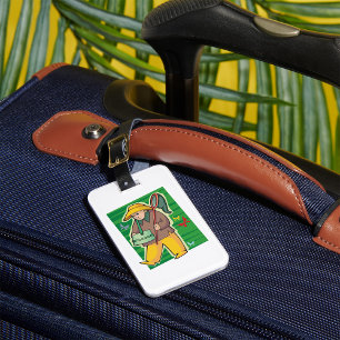 Étiquette À Bagage Collecteur papillon