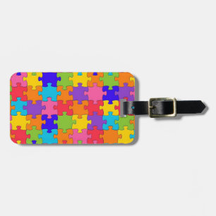 Étiquette À Bagage Collection puzzled