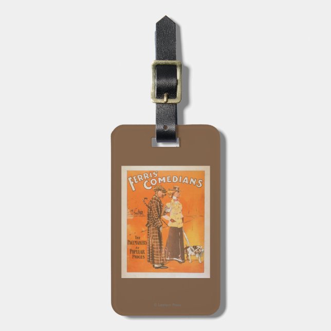 Étiquette À Bagage Comédiens de Ferris "stimulateurs aux prix (Devant Vertical)