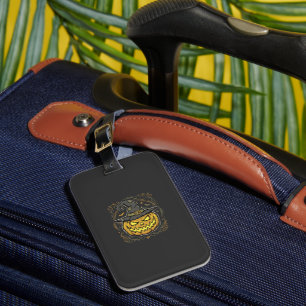 Étiquette À Bagage Conception de vecteur de chapeau de sorcière de ci