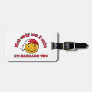 Étiquette À Bagage Conceptions de drapeau du Bahrain