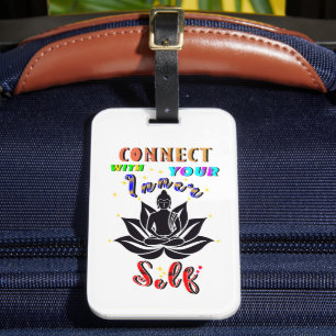Étiquette À Bagage Connectez-vous avec votre moi intérieur