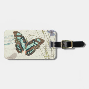 Étiquette À Bagage Contes de Papillon